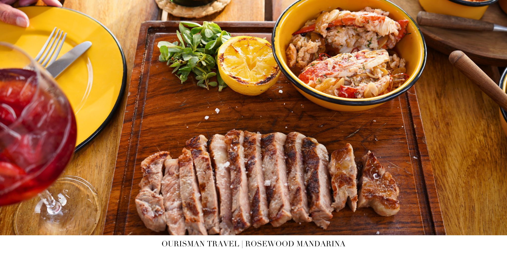 Gourmet plating and locally sourced ingredients at Rosewood Mandarina dining venue