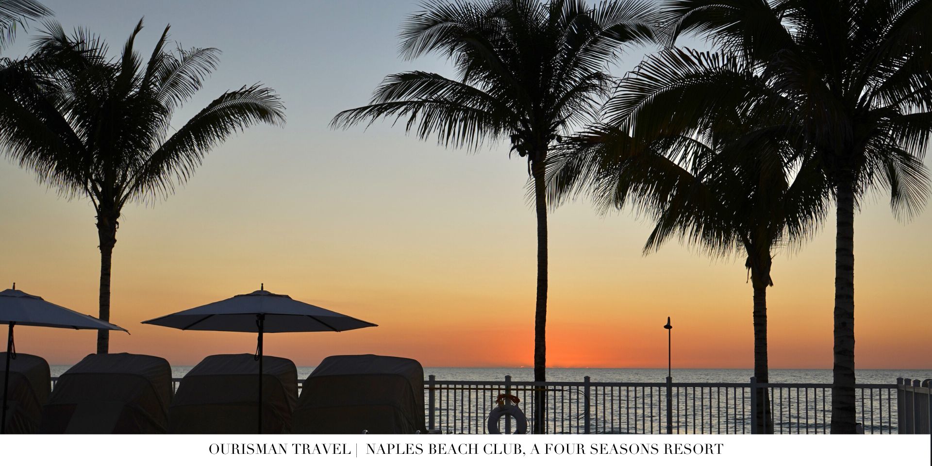 Four Seasons Naples sunset views