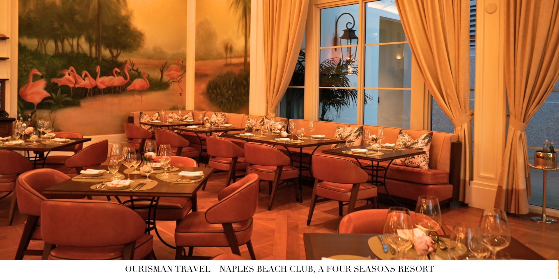 Four Seasons Naples indoor dining