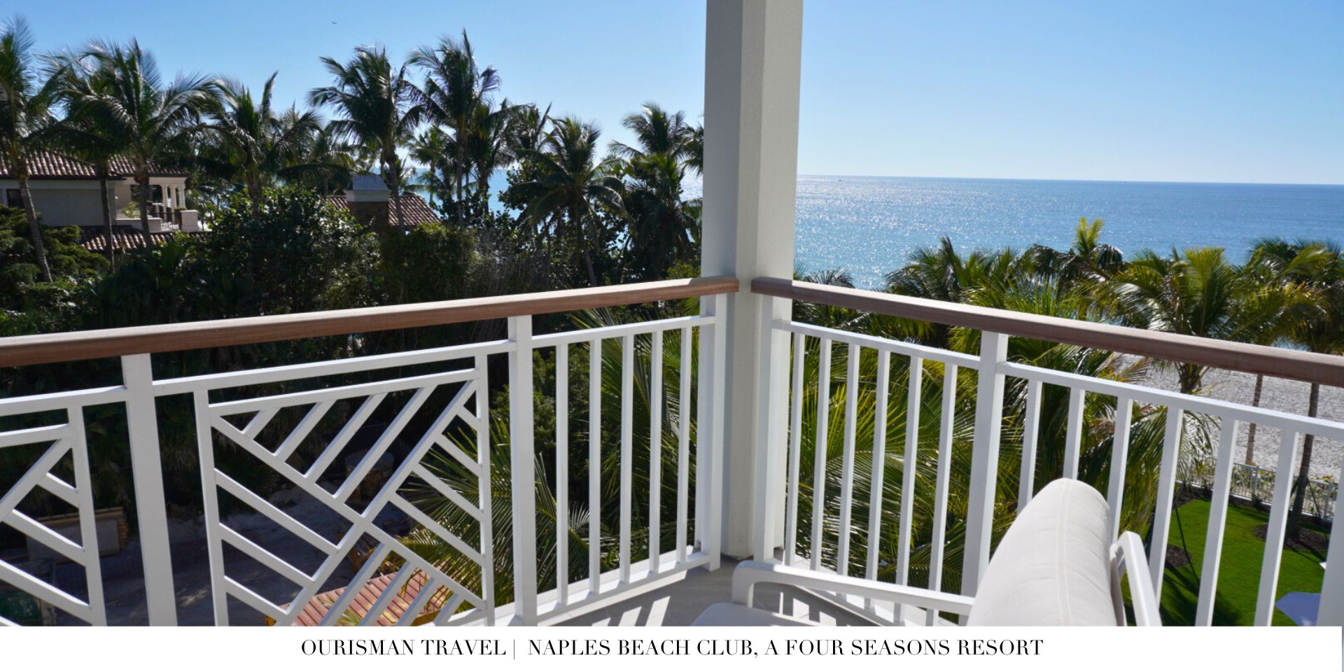 Four Seasons Naples ocean view from balcony