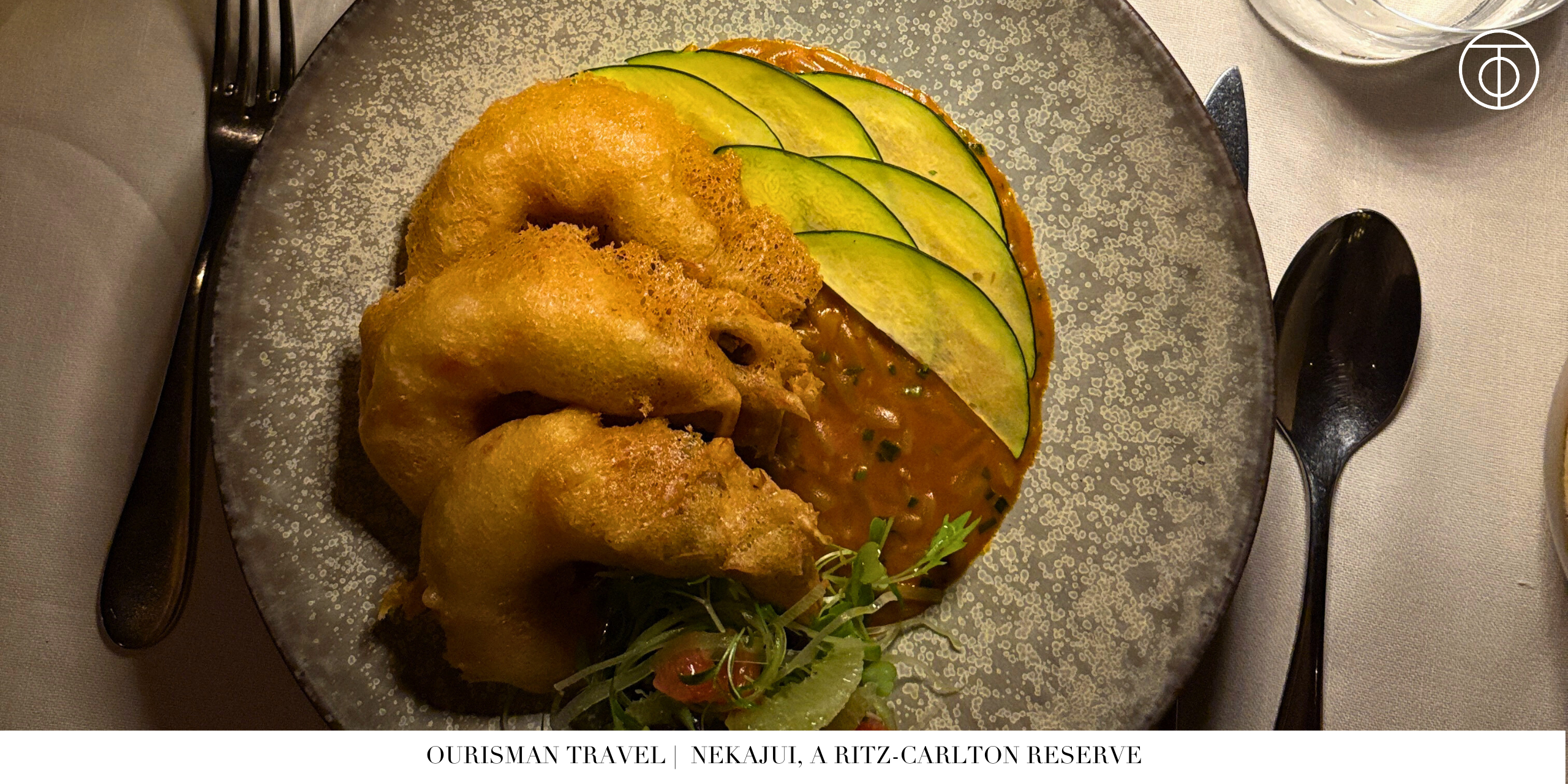 Dining at Nekajui, a Ritz Carlton Reserve in Costa Rica