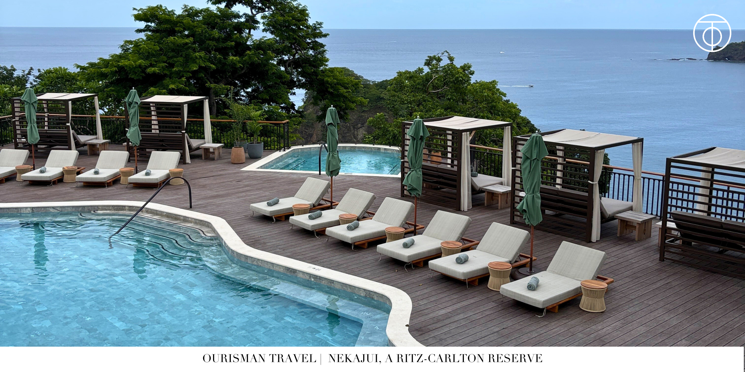 Pools and beaches at Nekajui, a Ritz Carlton Reserve in Costa Rica