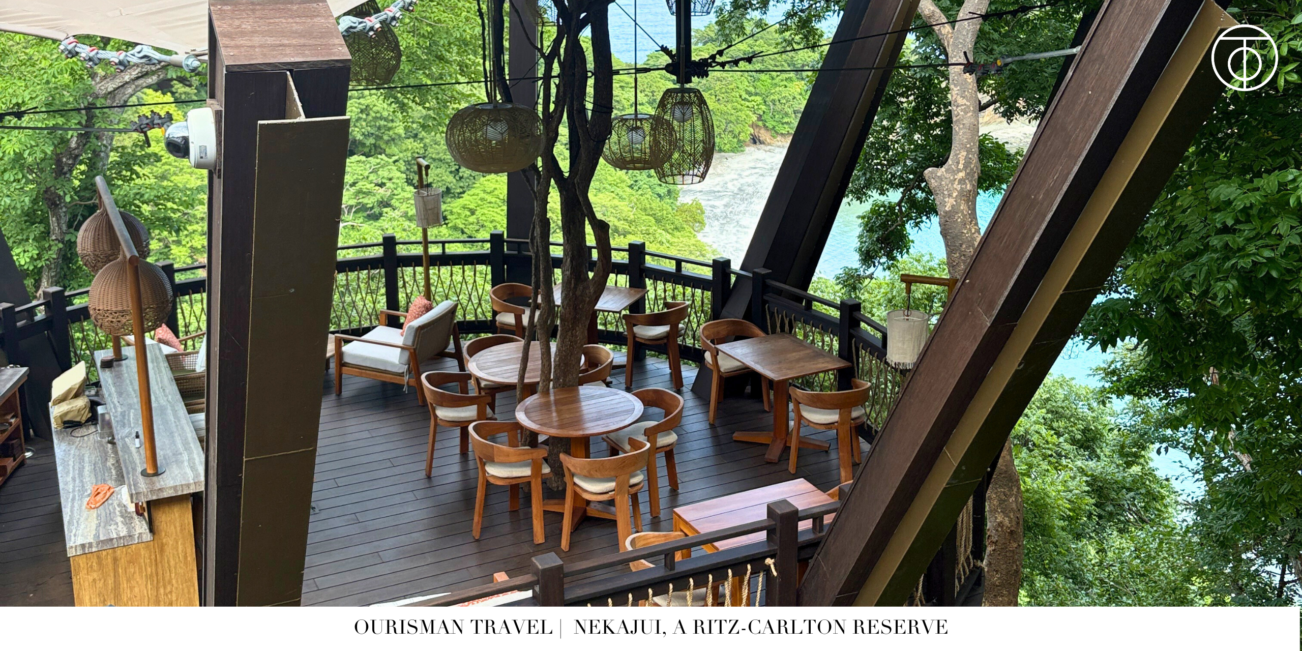 Treehouse Bar at Nekajui, a Ritz Carlton Reserve in Costa Rica