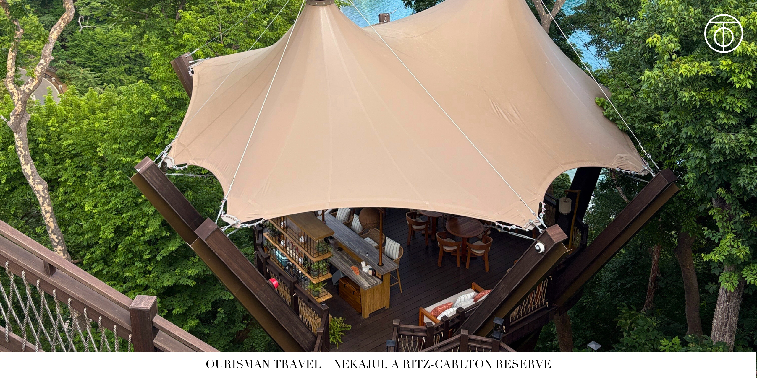 Treehouse Bar at Nekajui, a Ritz Carlton Reserve in Costa Rica