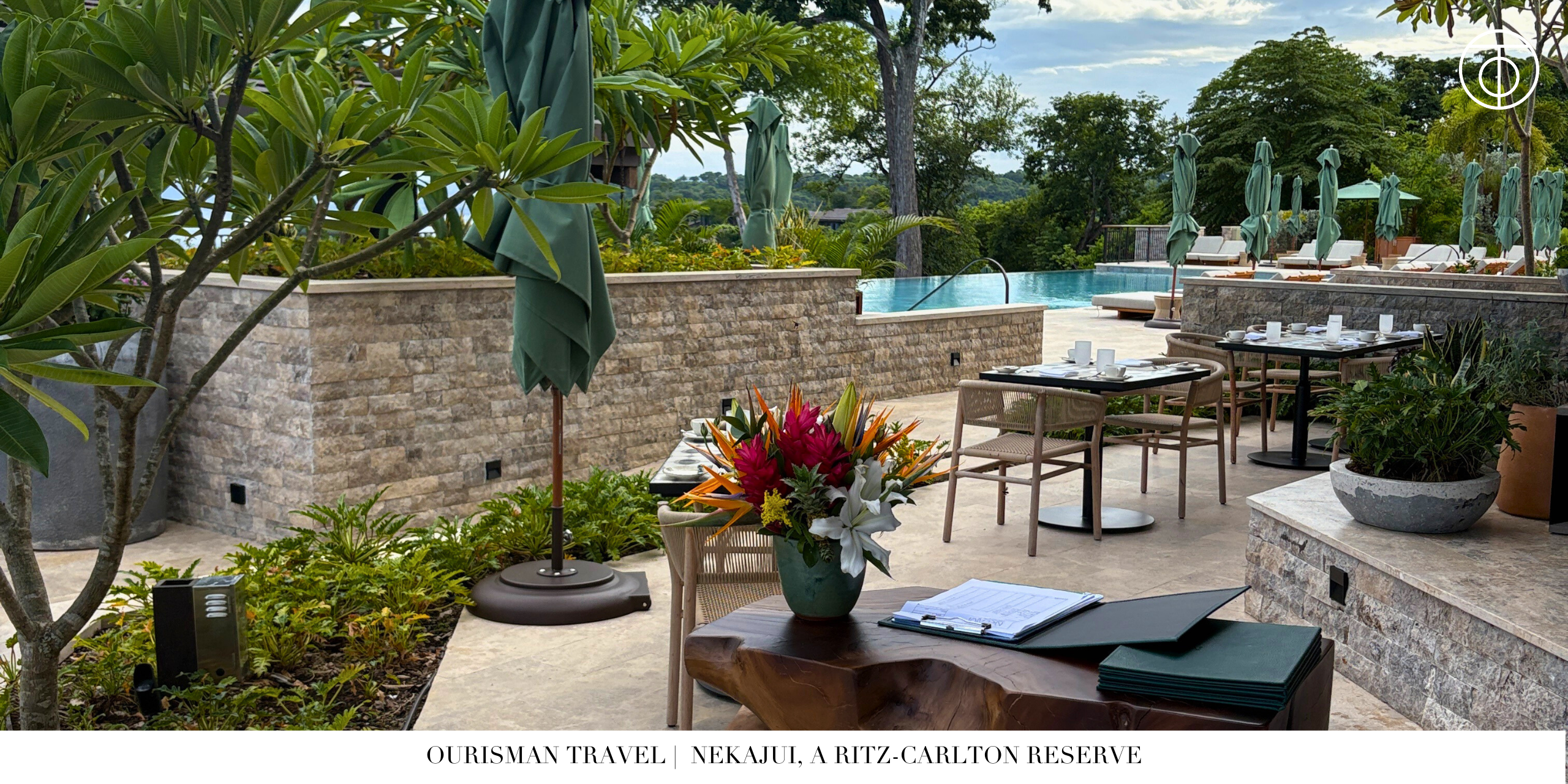 Dining at Nekajui, a Ritz Carlton Reserve in Costa Rica