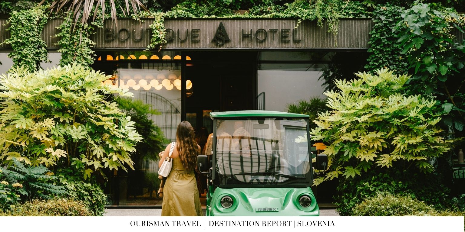 Grand Park Hotel Rovinj view of old town and Adriatic Sea