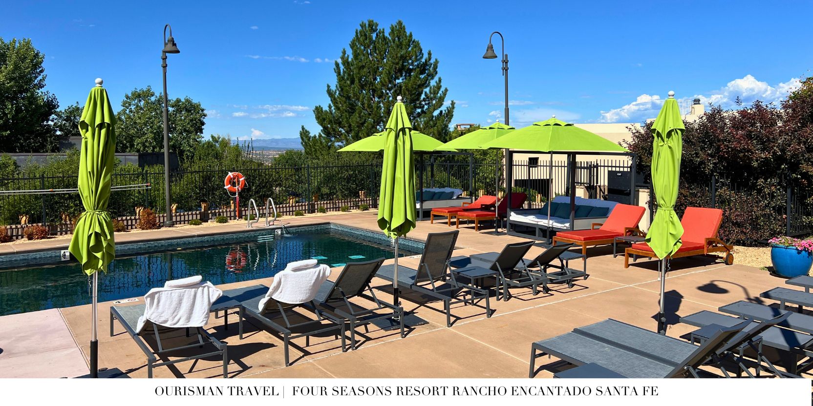Four Seasons Santa Fe main pool views