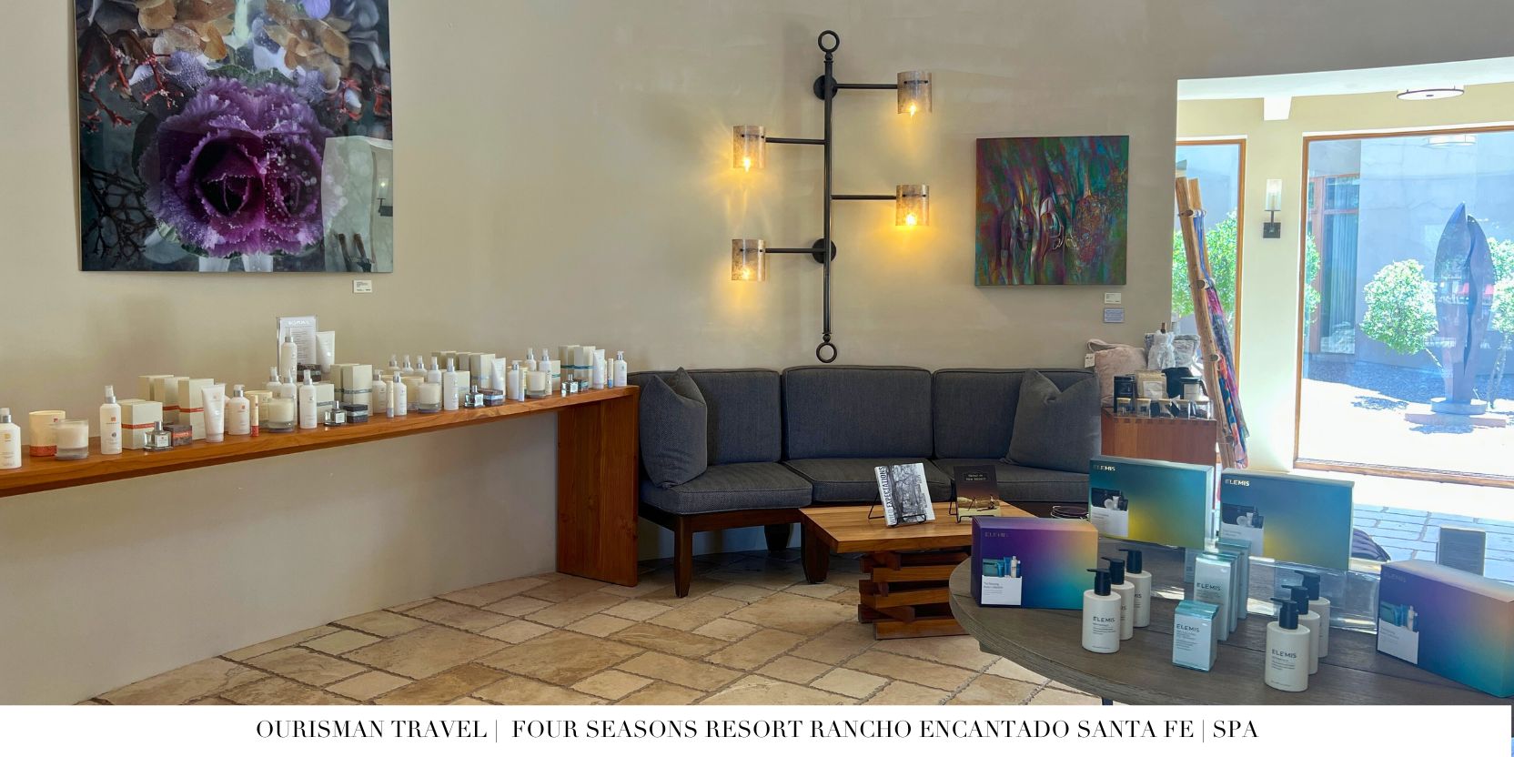 Four Seasons Santa Fe waiting area