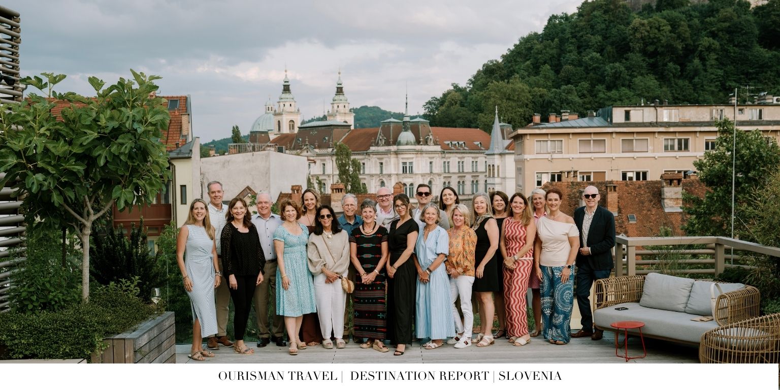 Elite travel advisors exploring Vintgar Gorge Slovenia