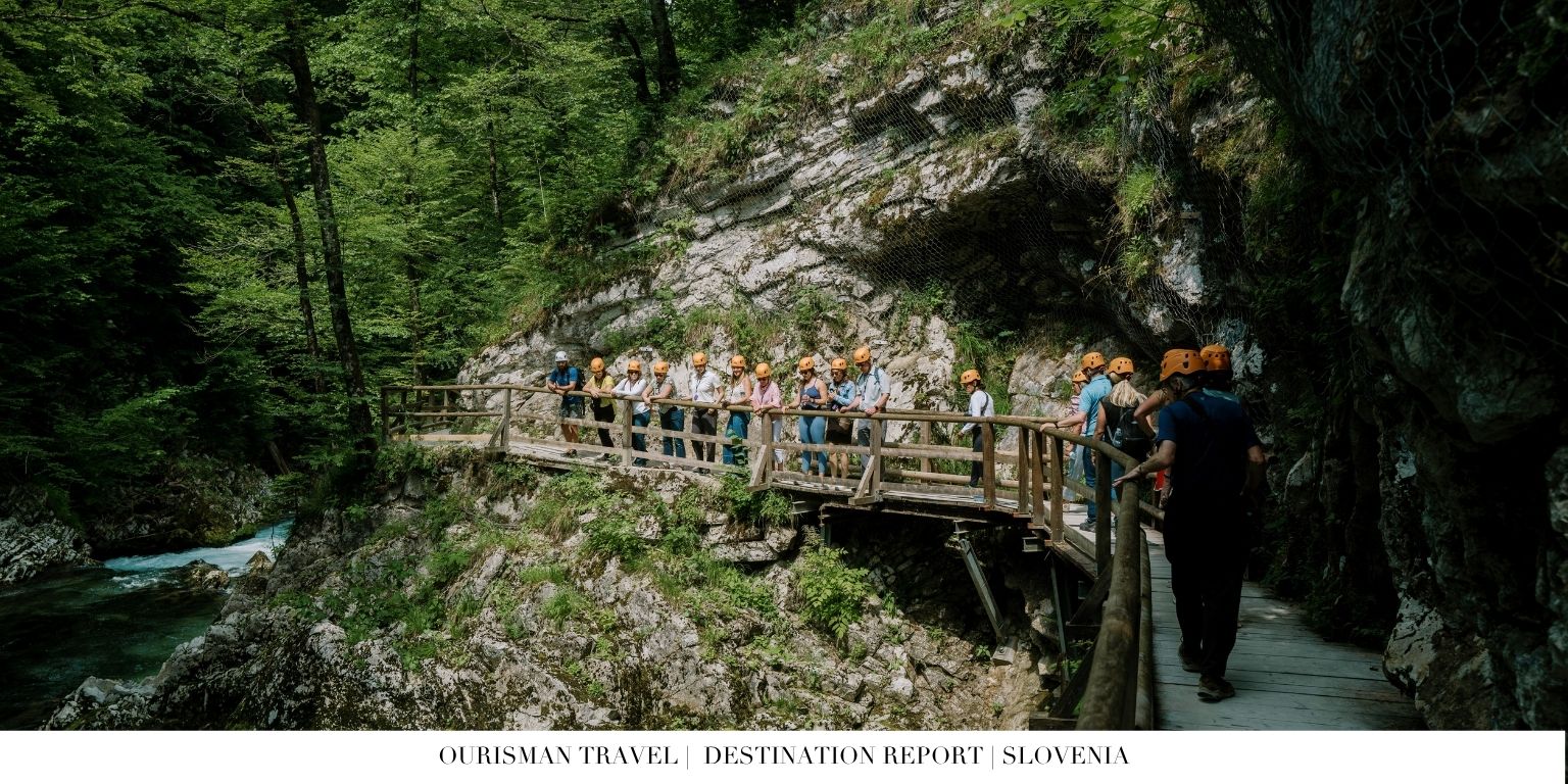 Postojna Cave limestone formations and underground river Slovenia