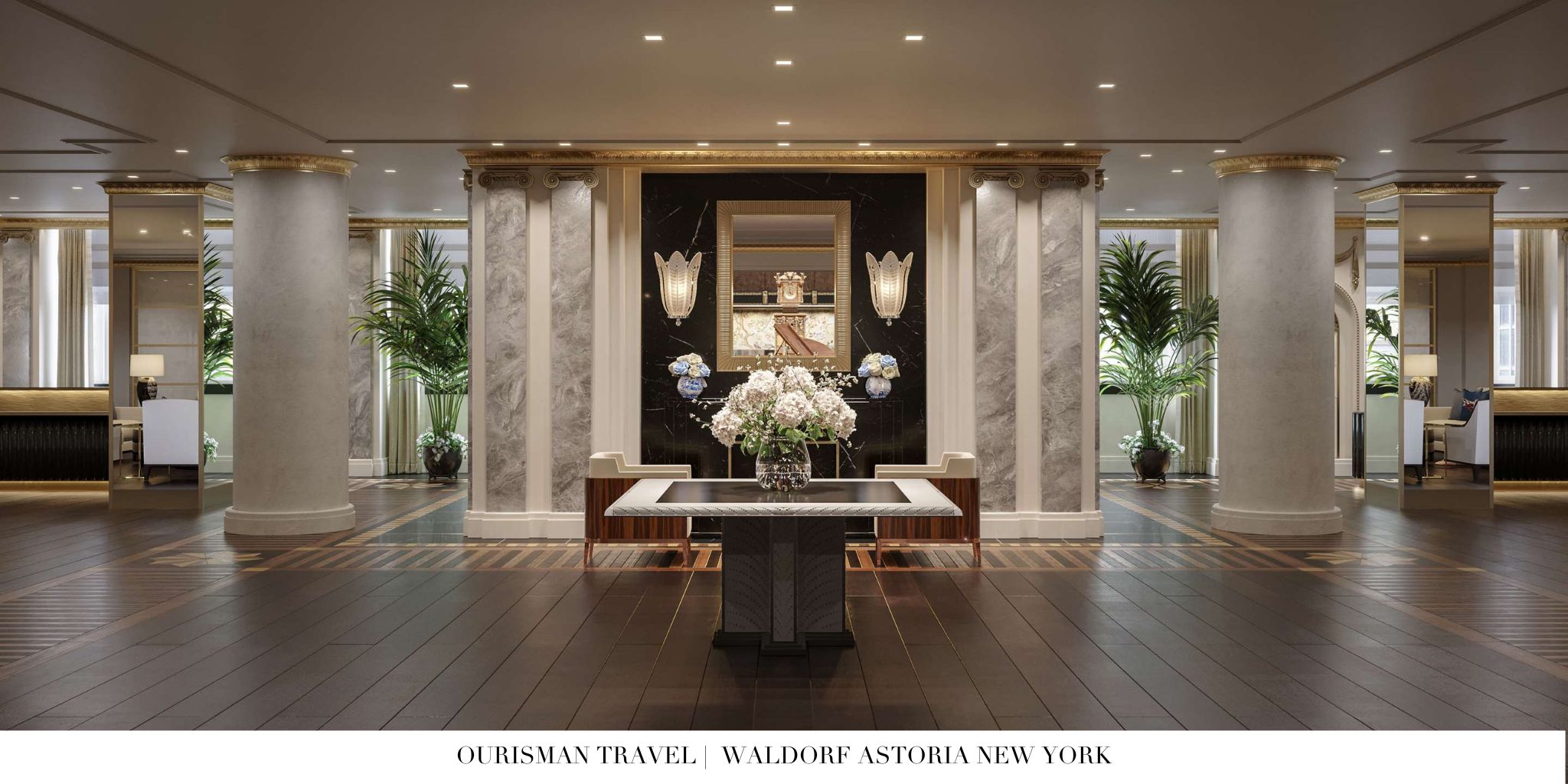 Waldorf Astoria New York Lobby
