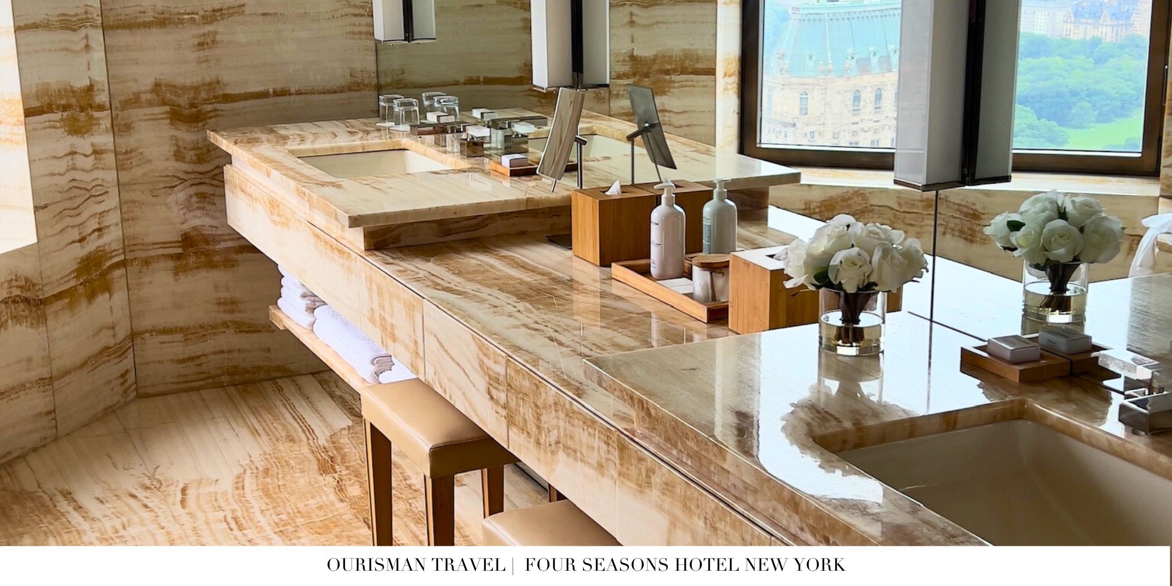 Four Seasons New York Marble Bathroom