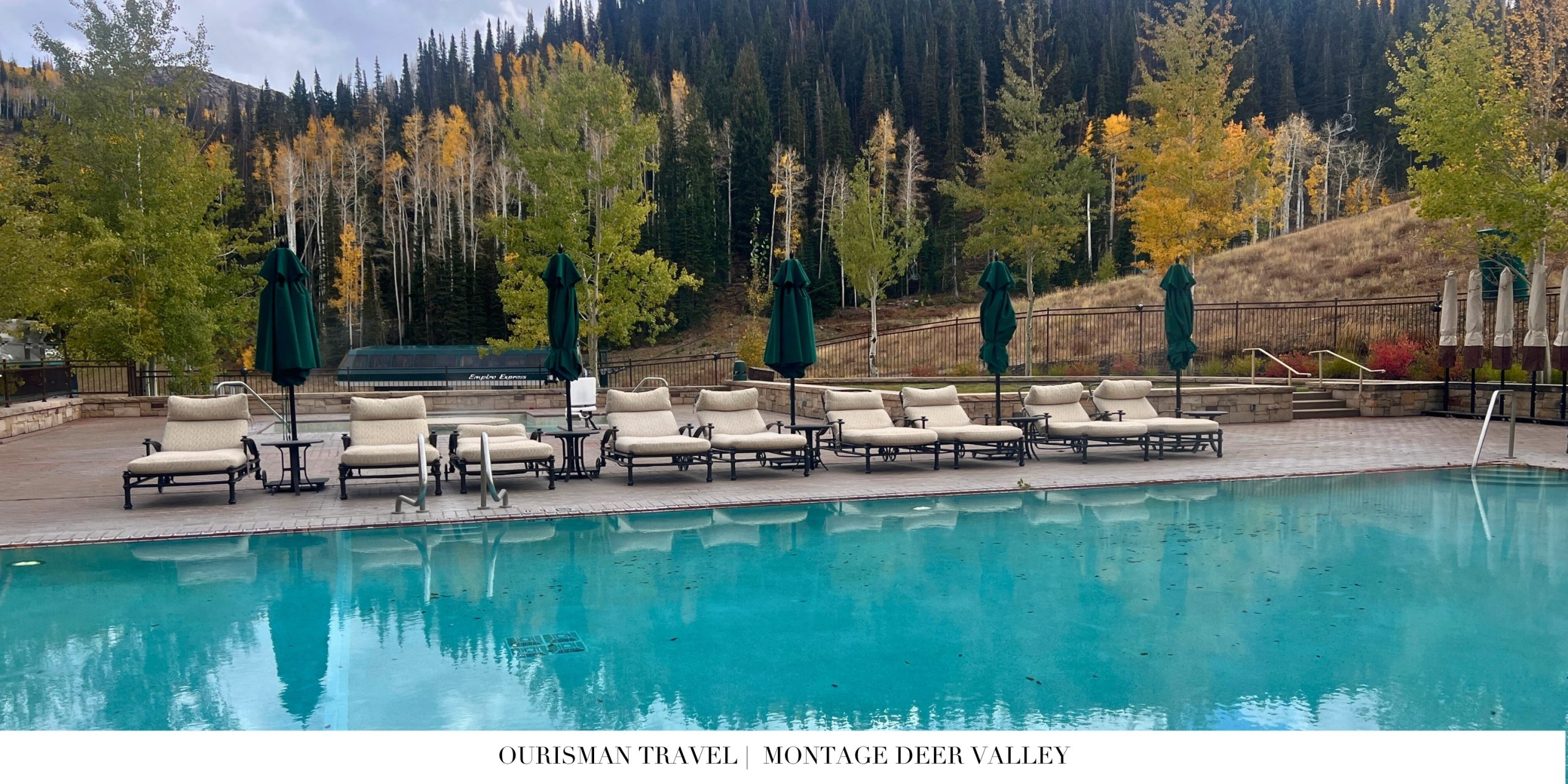 Montage Deer Valley pool