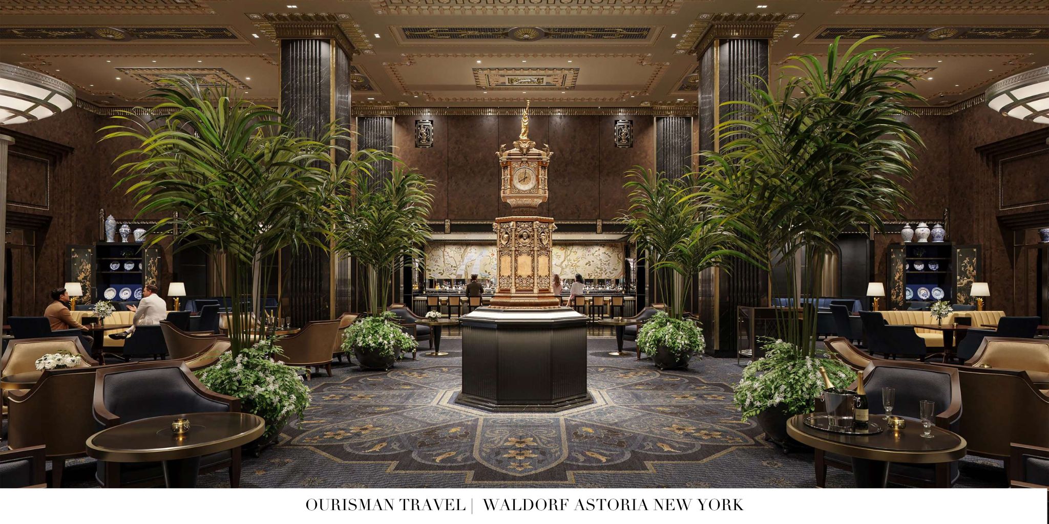 Waldorf Astoria New York Lobby