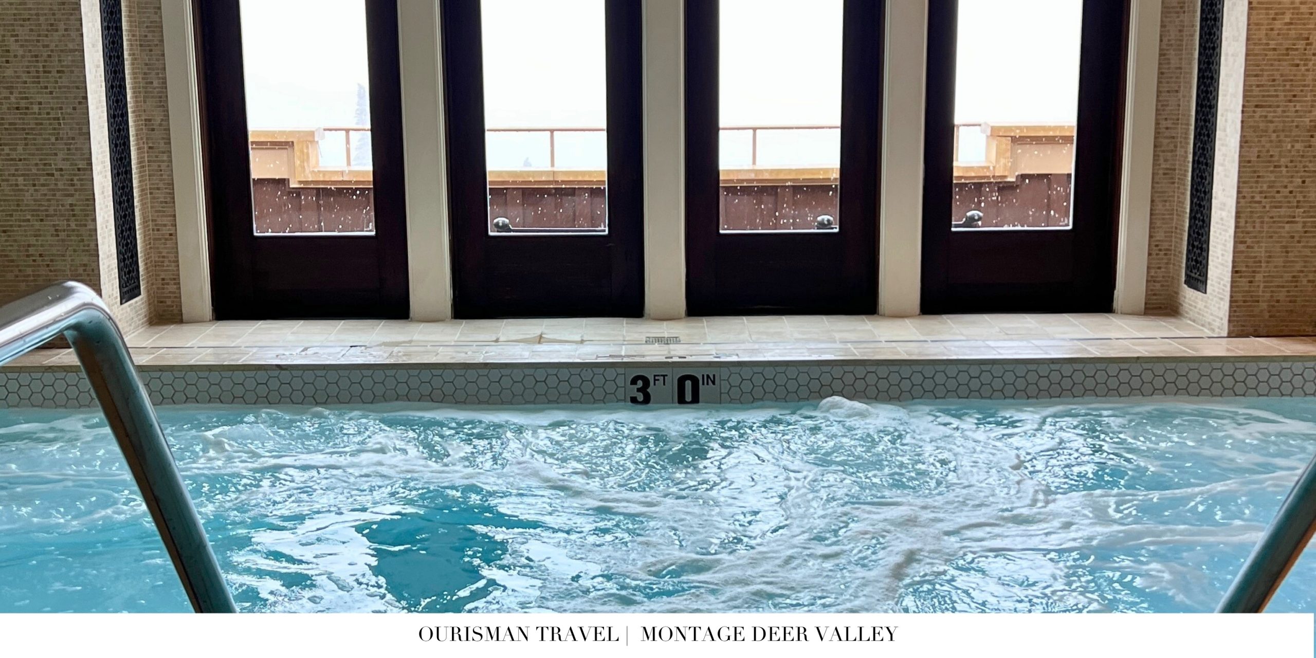Montage Deer Valley spa pool