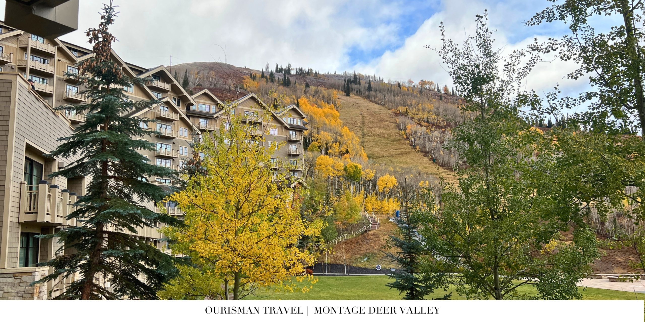 Montage Deer Valley view