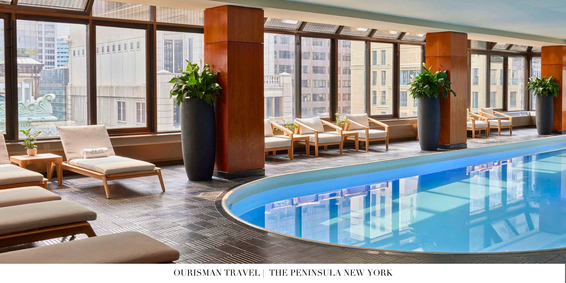 The Peninsula New York Indoor Pool