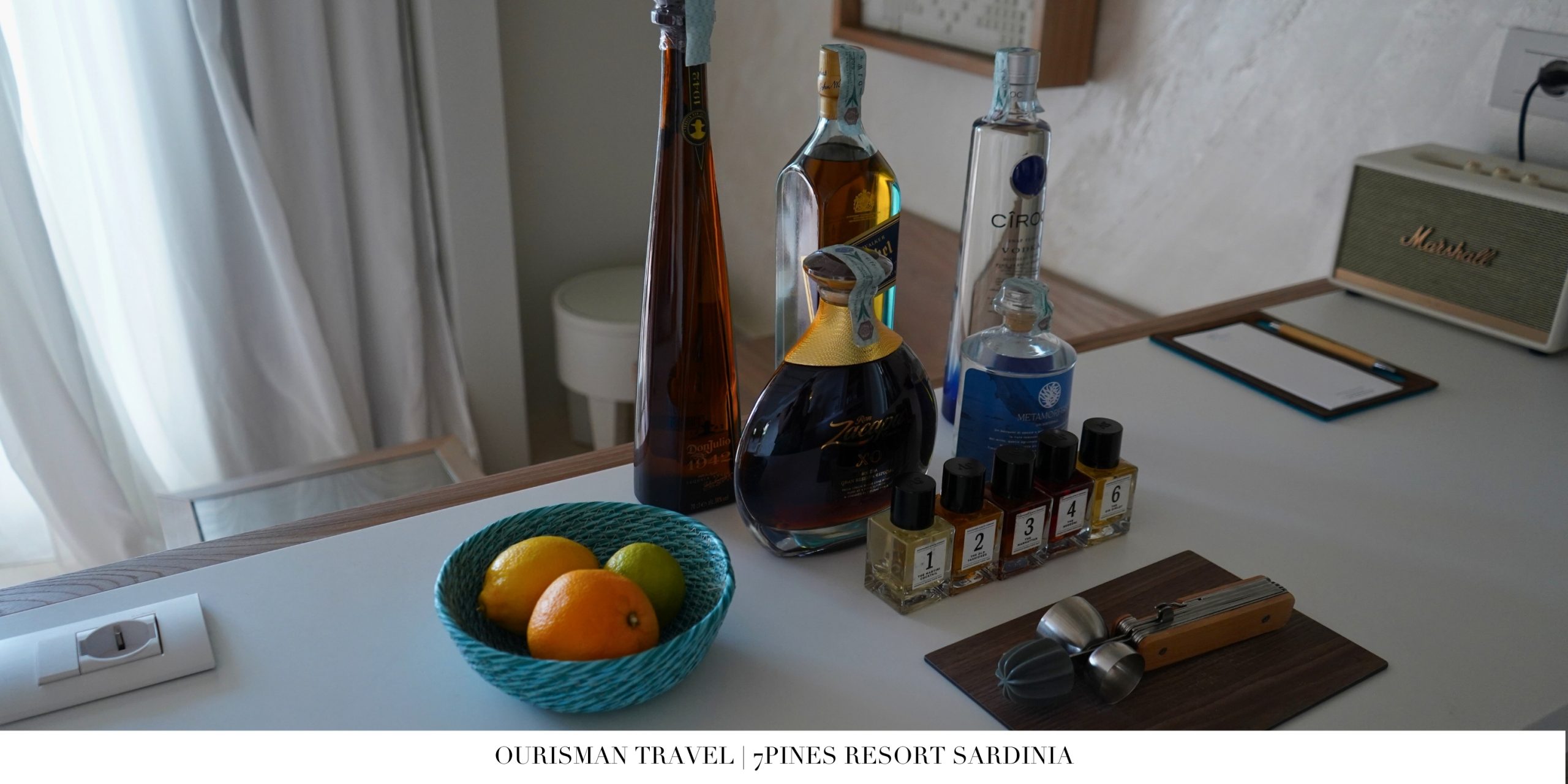 7Pines Sardinia welcome amenity