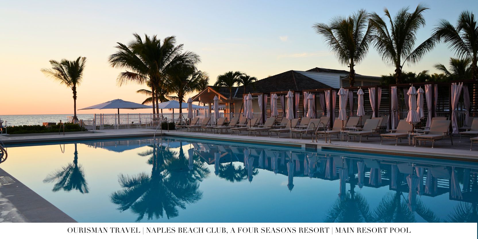 The Main Pool at Four Seasons Naples