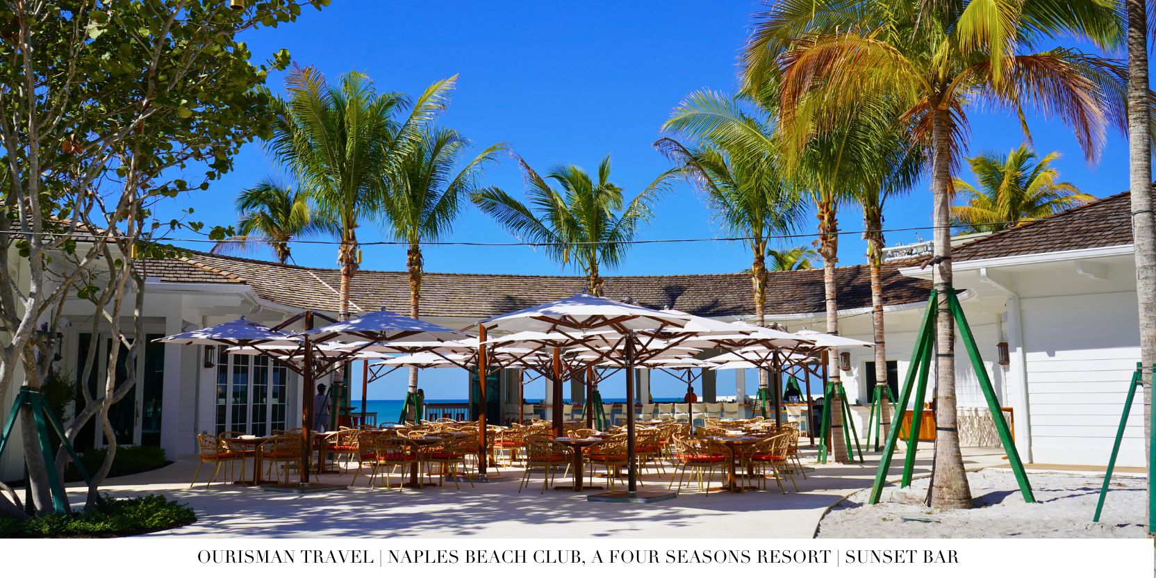 Sunset Bar at Four Seasons Naples Daytime