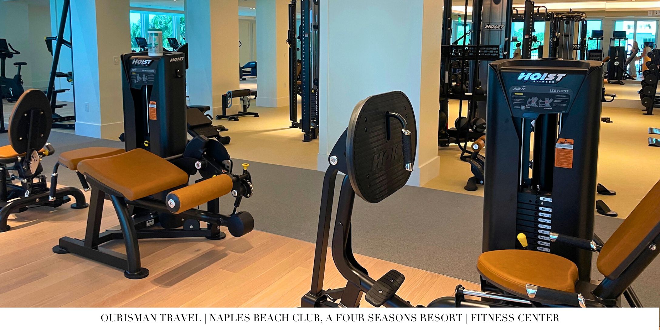 Naples Beach Club Fitness Center Equipment