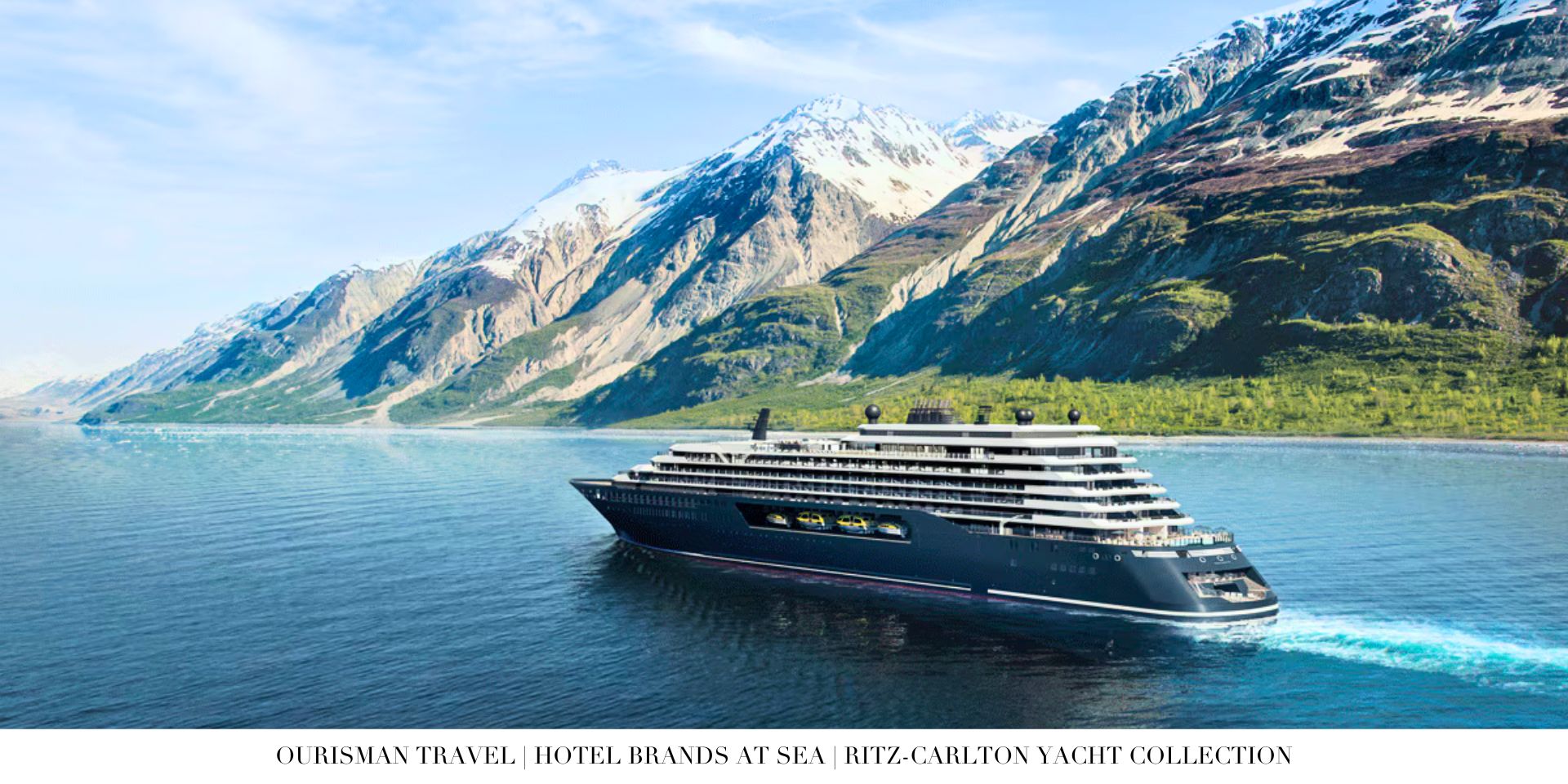 Ritz-Carlton Yacht Collection ship designed like a floating boutique hotel