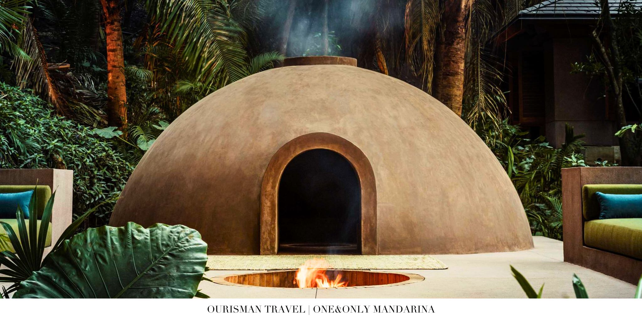 One&Only Mandarina spa with traditional temazcal ceremonies and restorative massage treatments