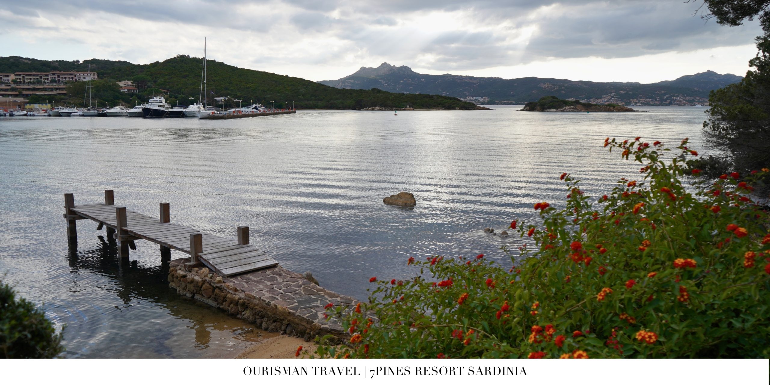 7Pines Sardinia view of water