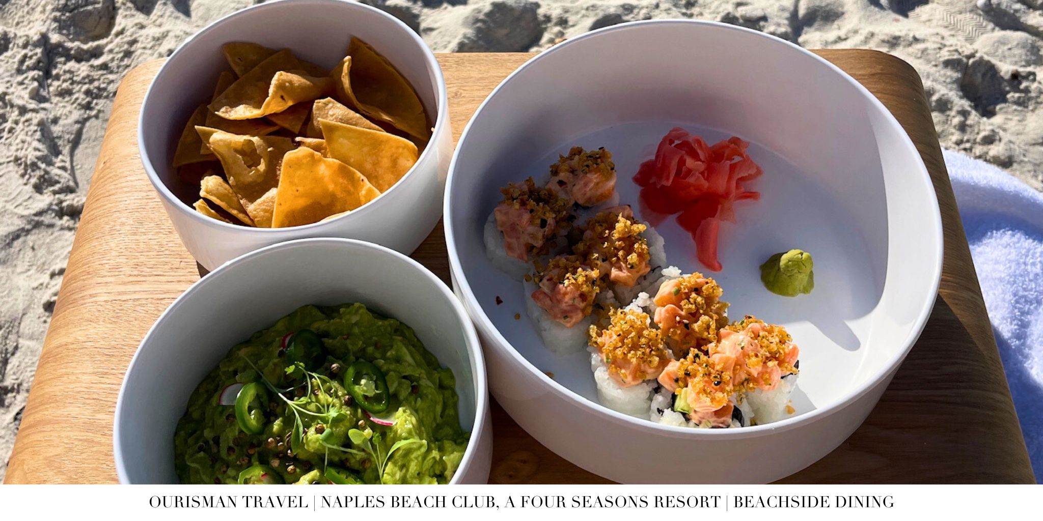 Four Seasons Naples Beach Club Beachside Sushi