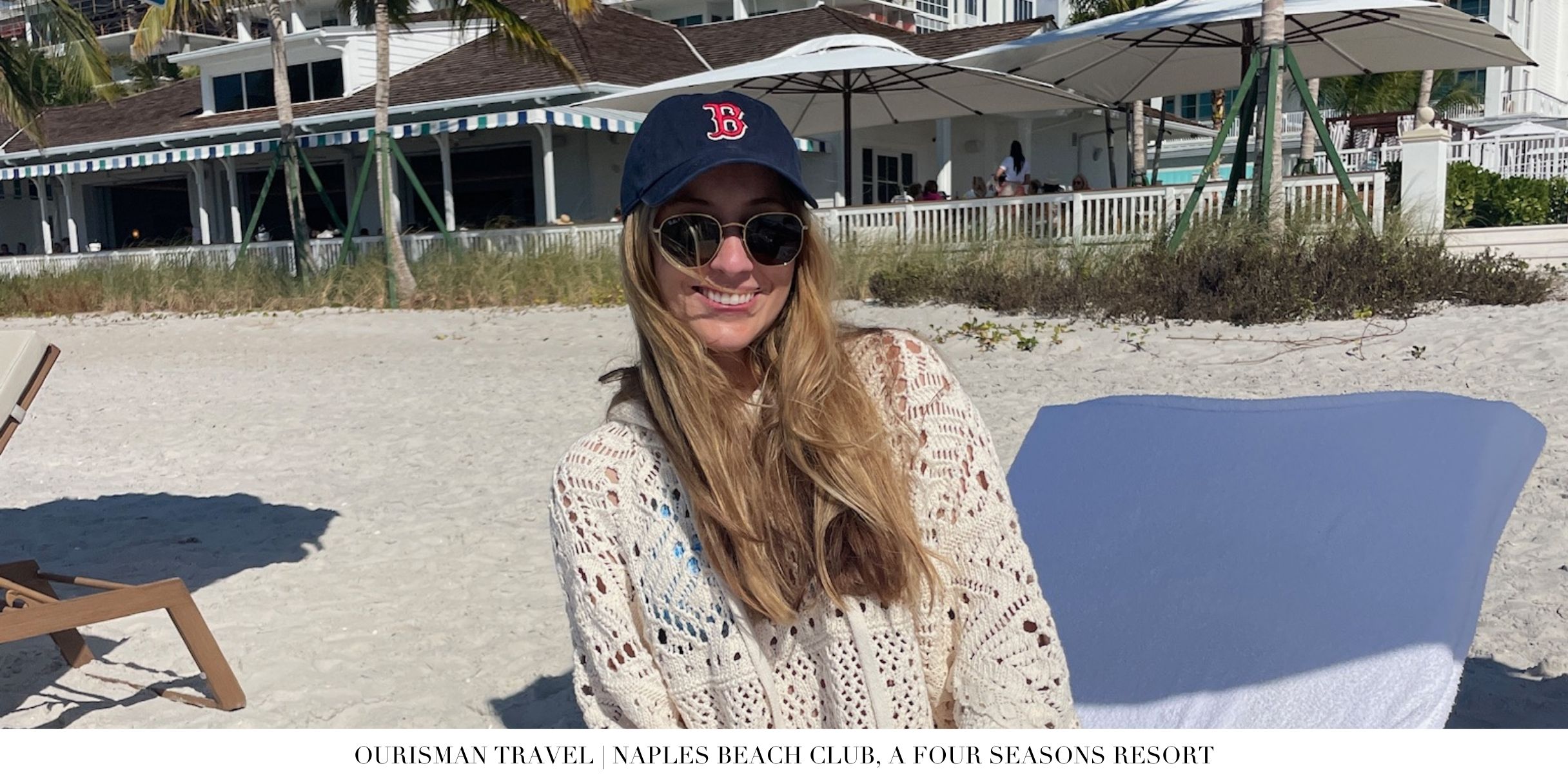 Direct beach access from Naples Beach Club Four Seasons