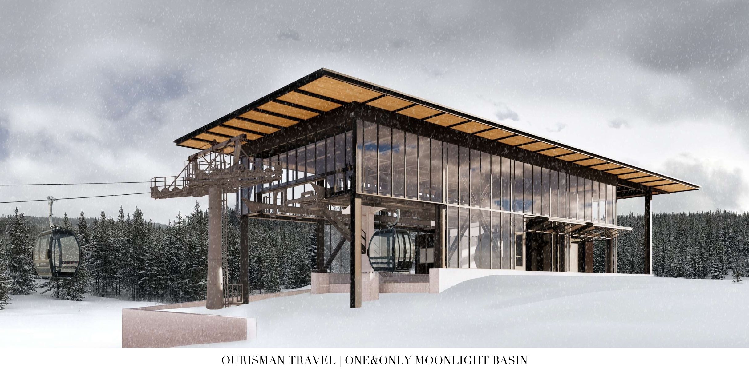 Ski-in ski-out access via private gondola at One&Only Moonlight Basin