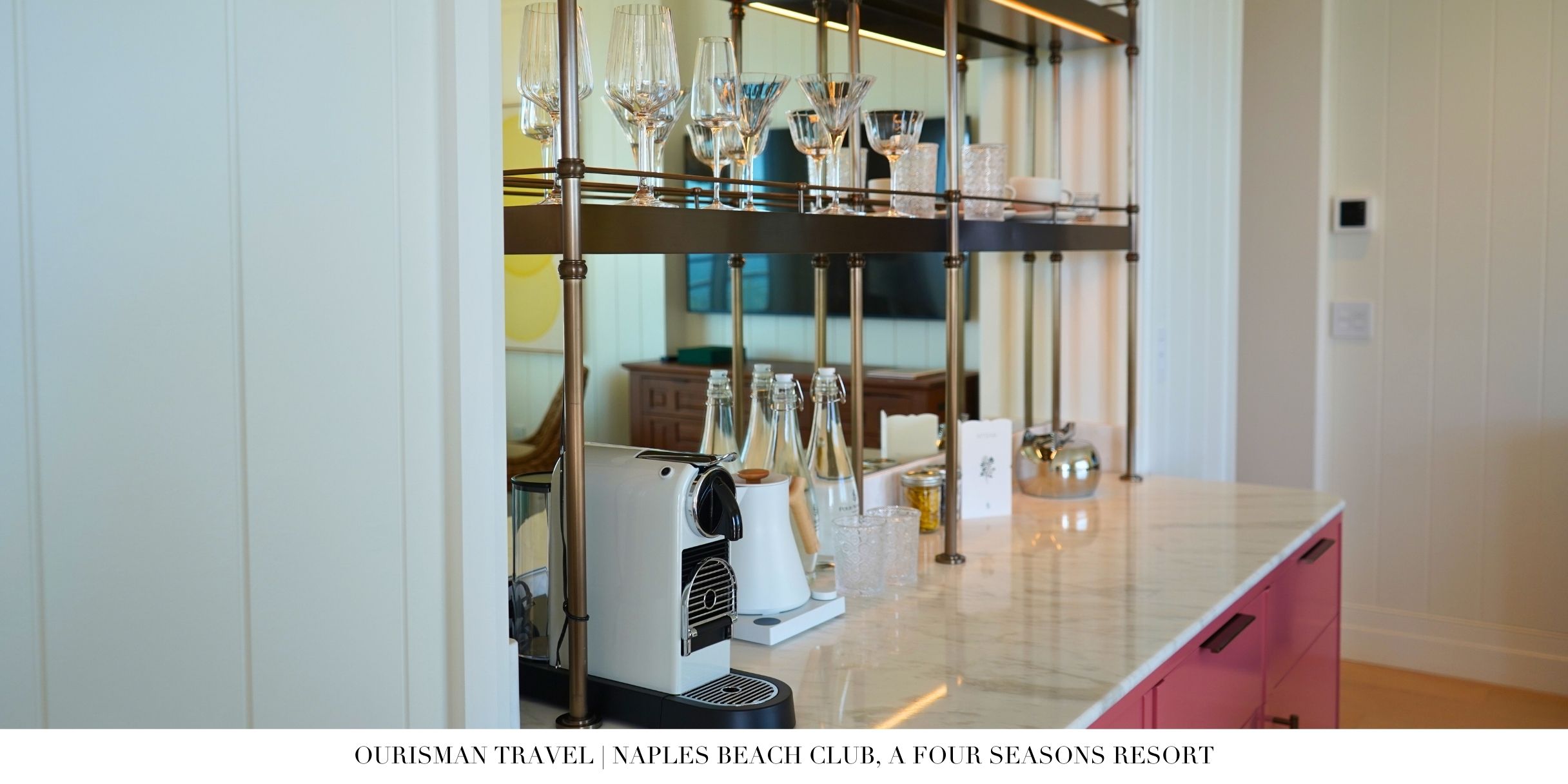 Room amenities at Naples Beach Club Four Seasons