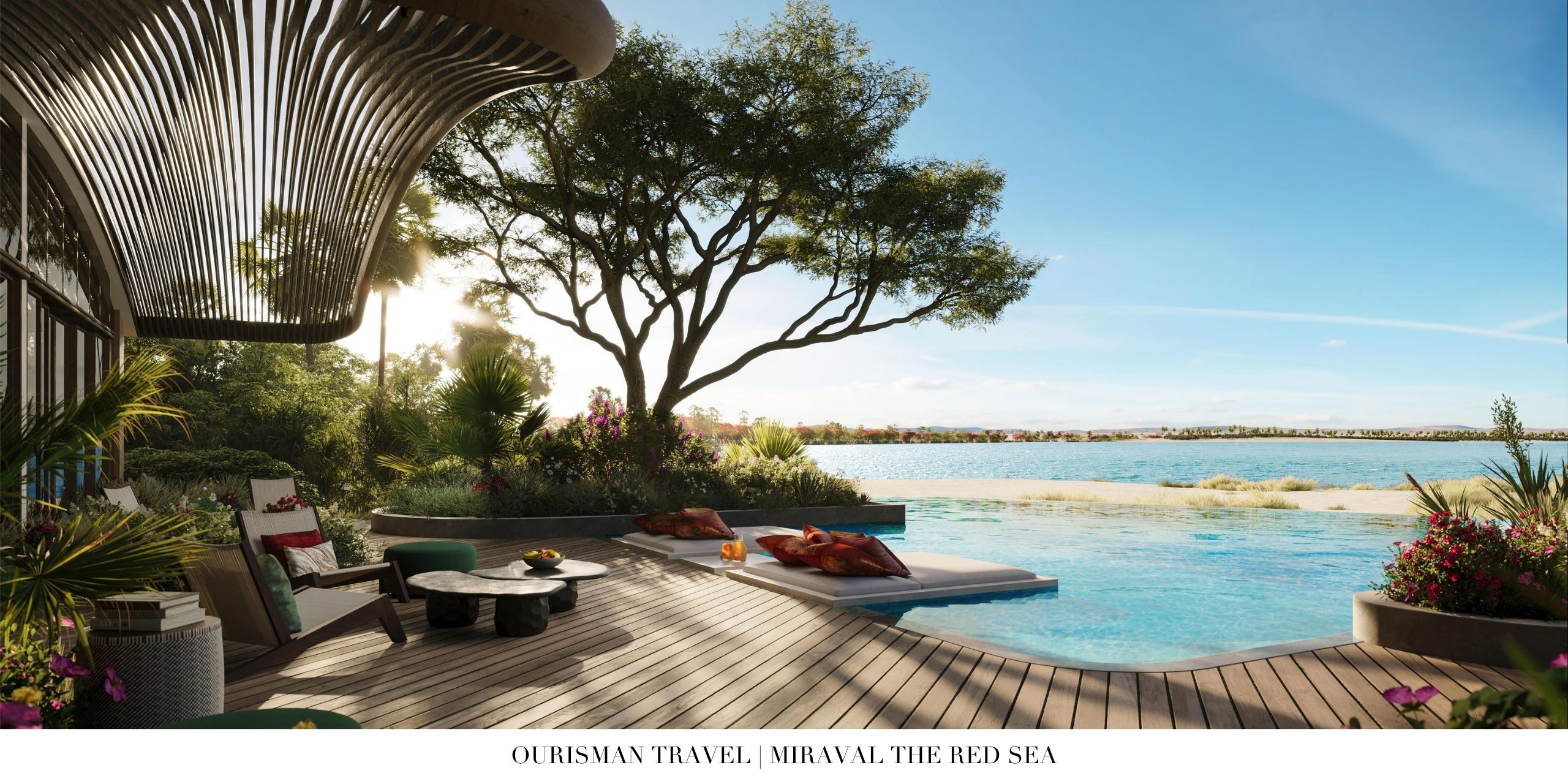 Luxury villa with Red Sea view at Miraval The Red Sea
