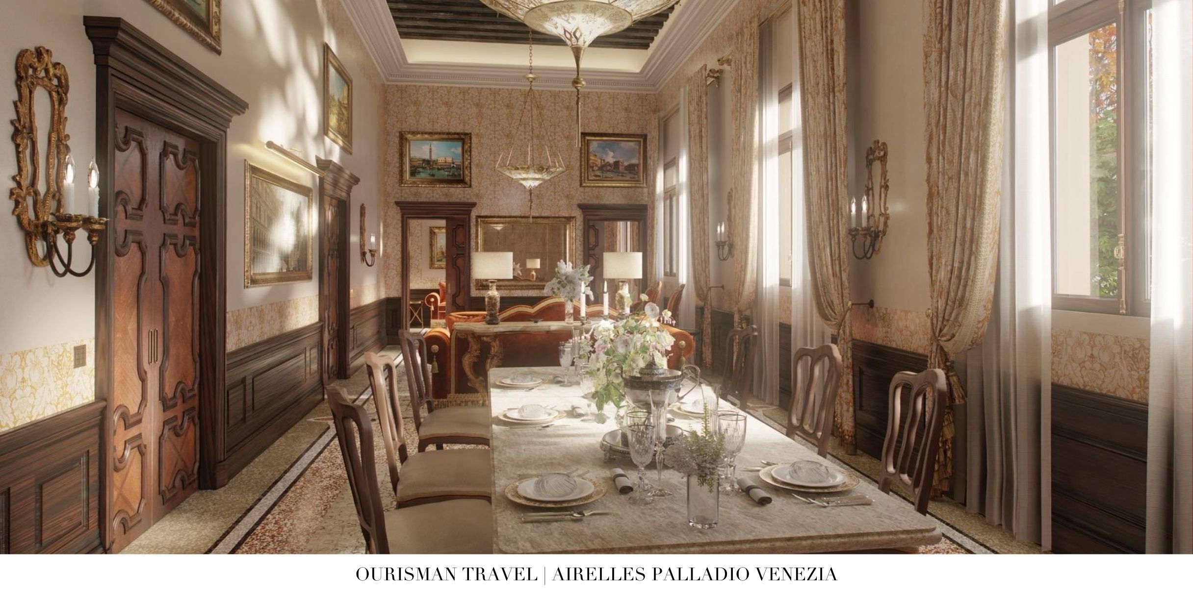 Fine dining restaurant at Airelles Venezia