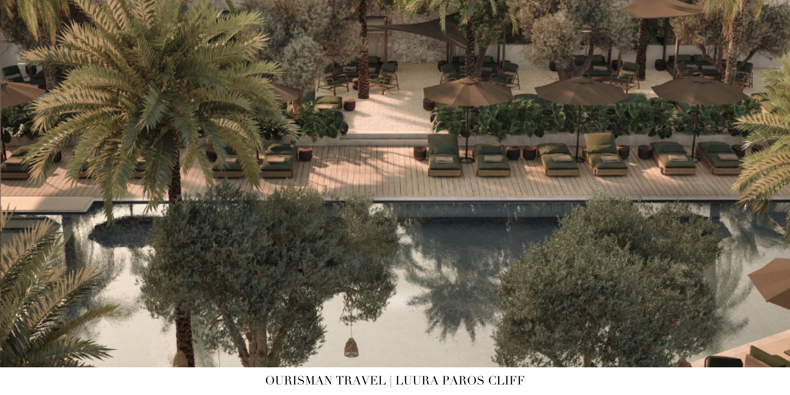 19. Poolside loungers with ocean views at Luura Paros Cliff