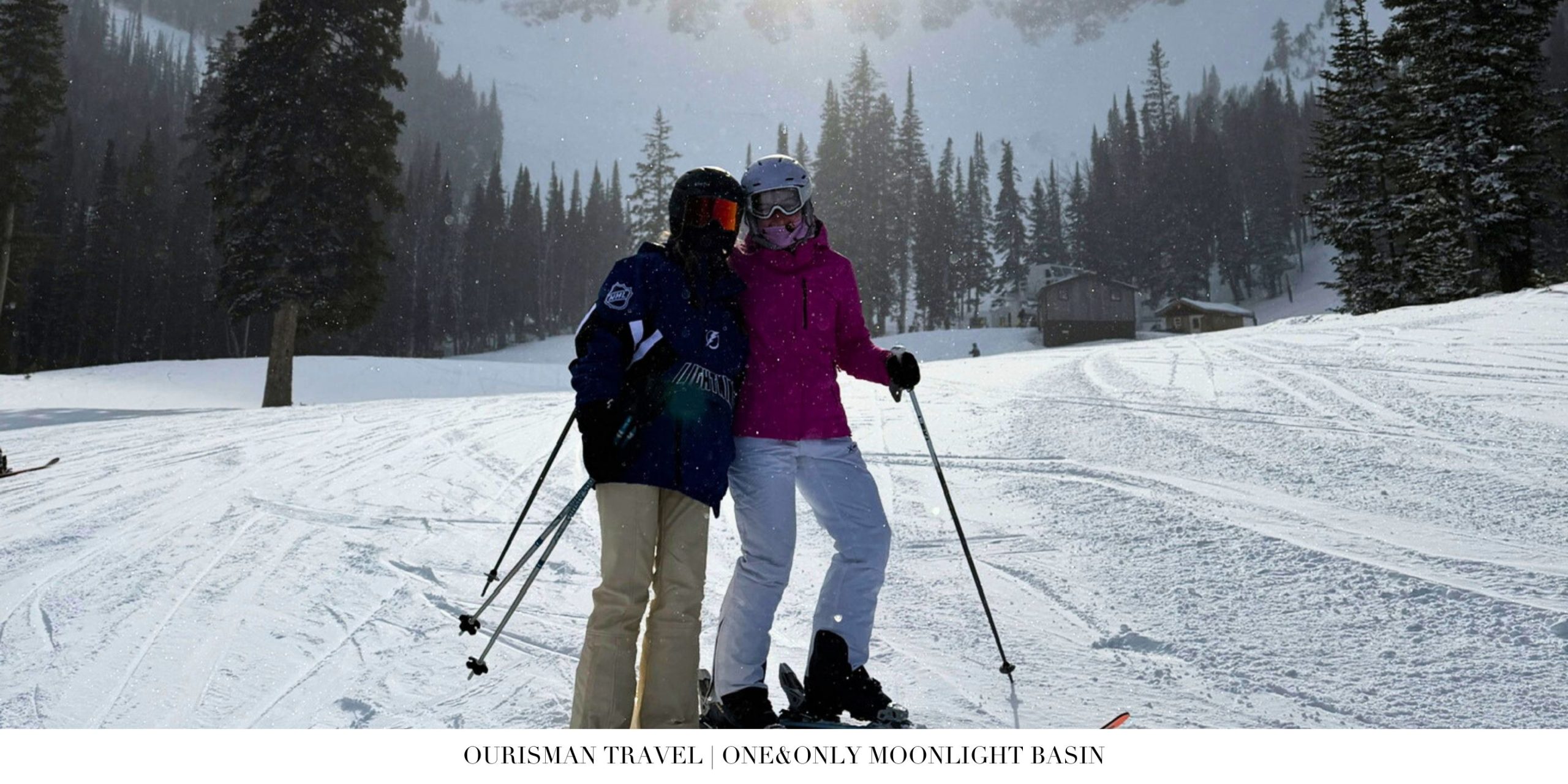 Skiing in Big Sky, Montana