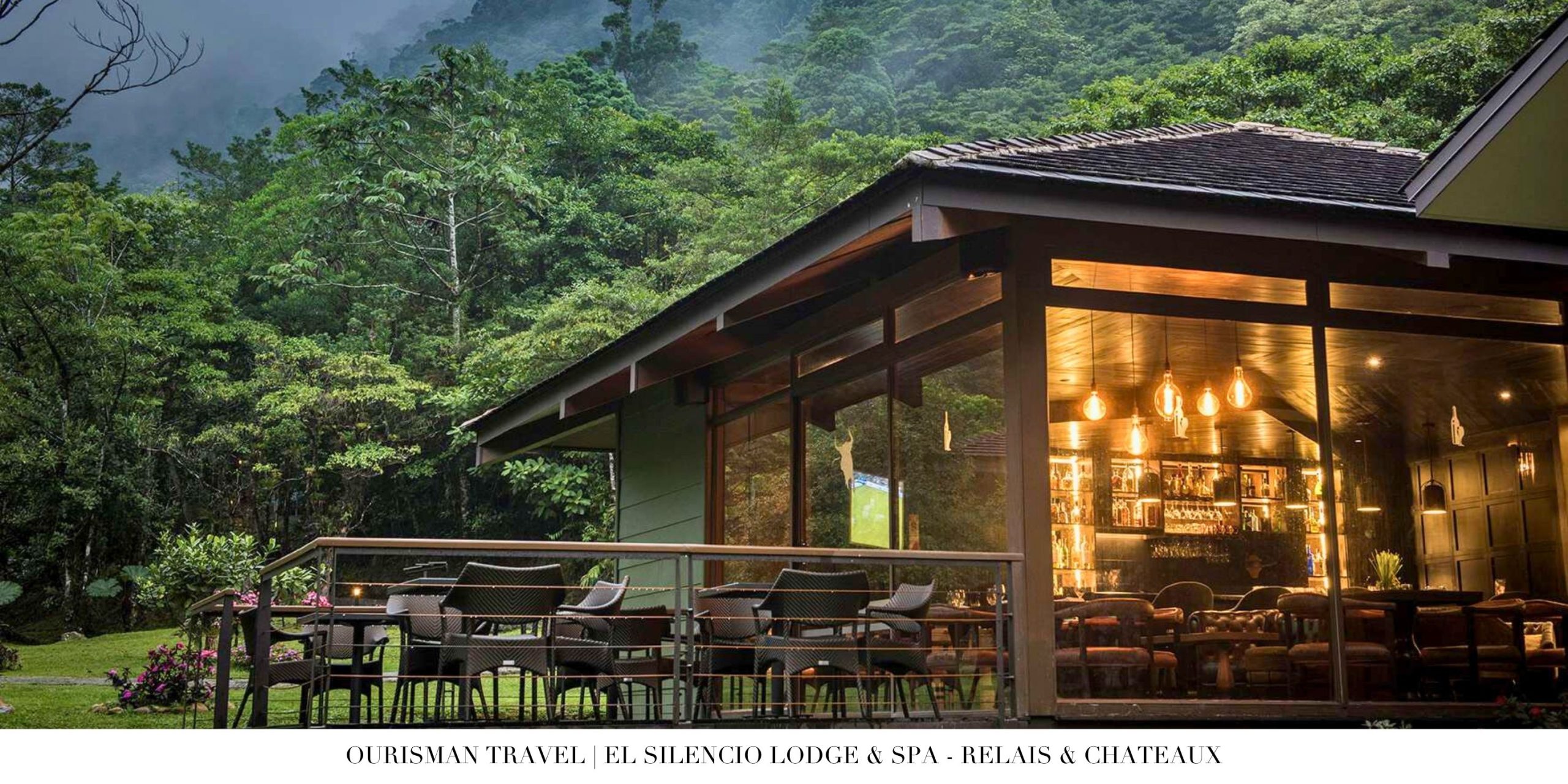 El Silencio Lodge & Spa villas surrounded by cloud forest