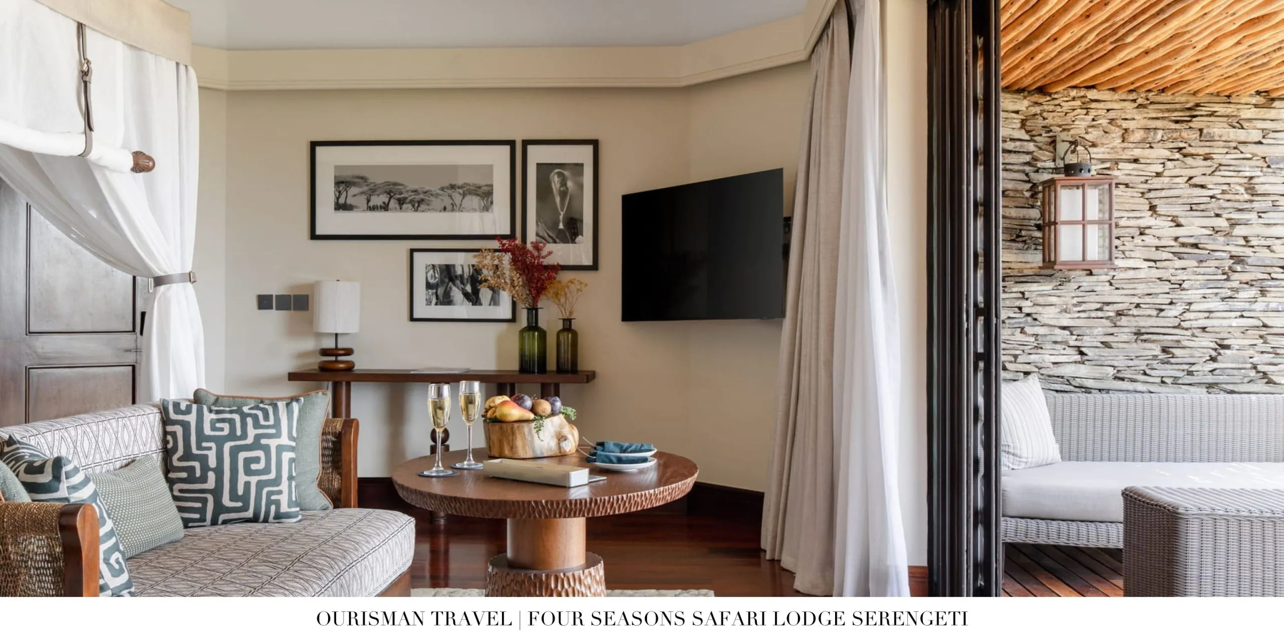 Four Seasons Serengeti grounds and natural surroundings