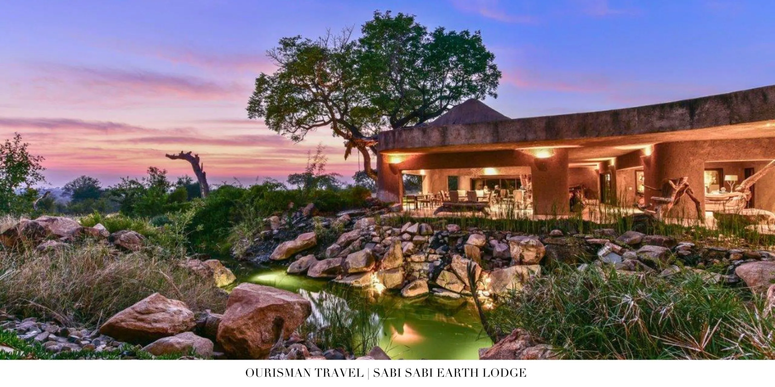 Luxury safari suite with private plunge pool at Sabi Sabi Earth Lodge