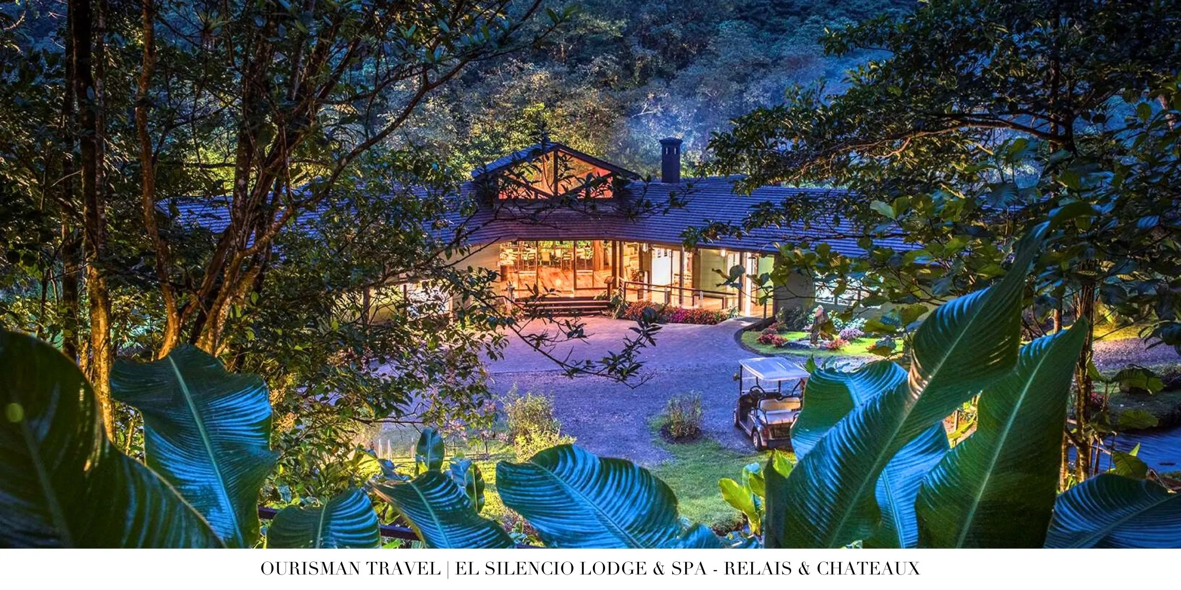 Main lodge and dining area with mountain views at El Silencio Lodge & Spa