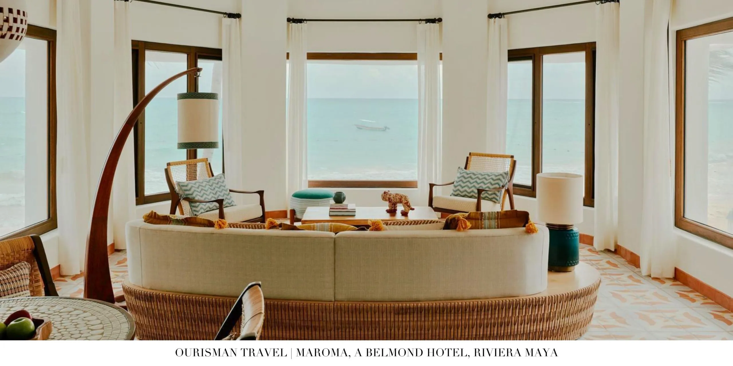 Luxury guest room interior at Maroma A Belmond Hotel