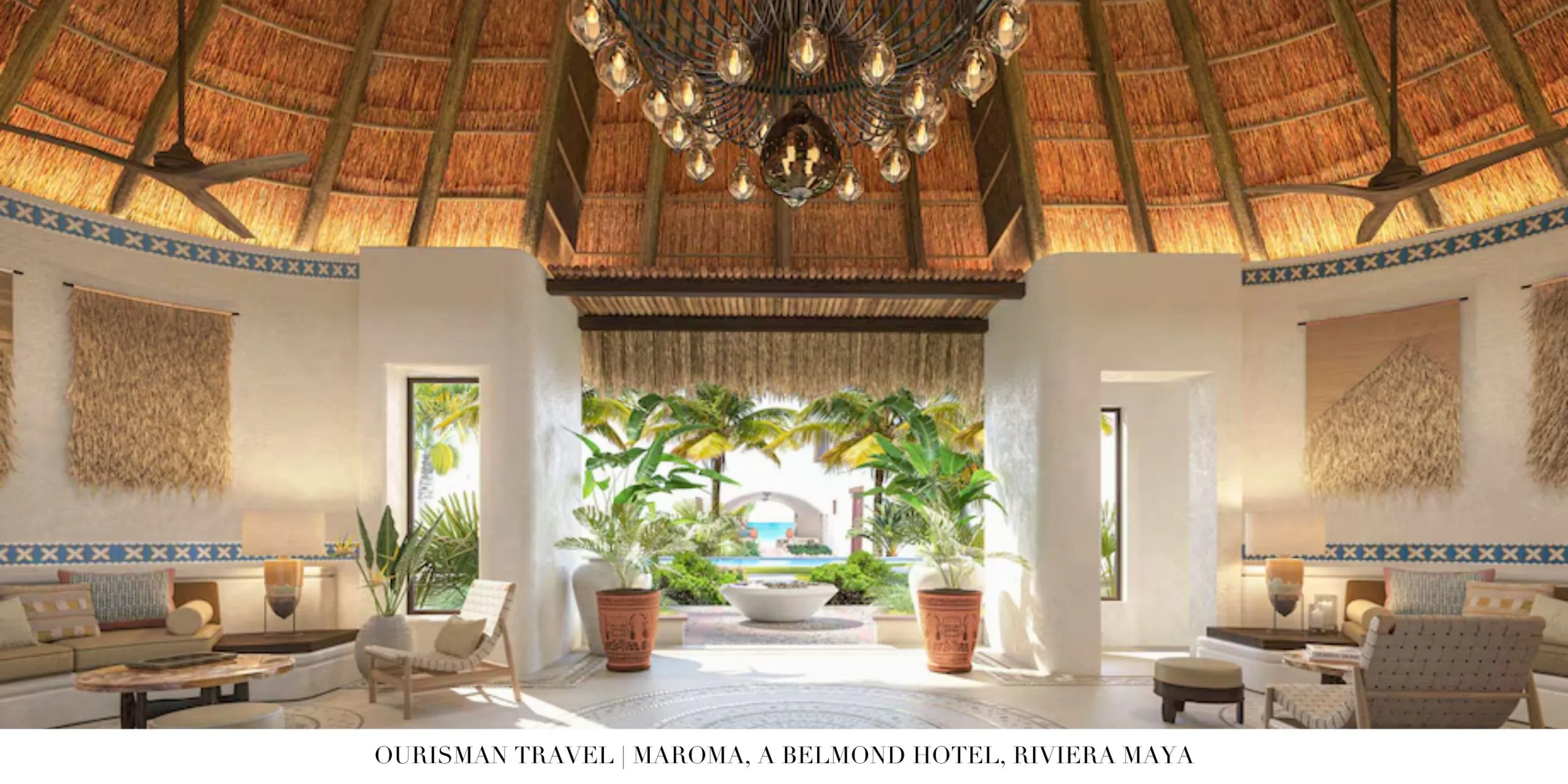 Open-air design and architecture at Maroma Belmond hotel