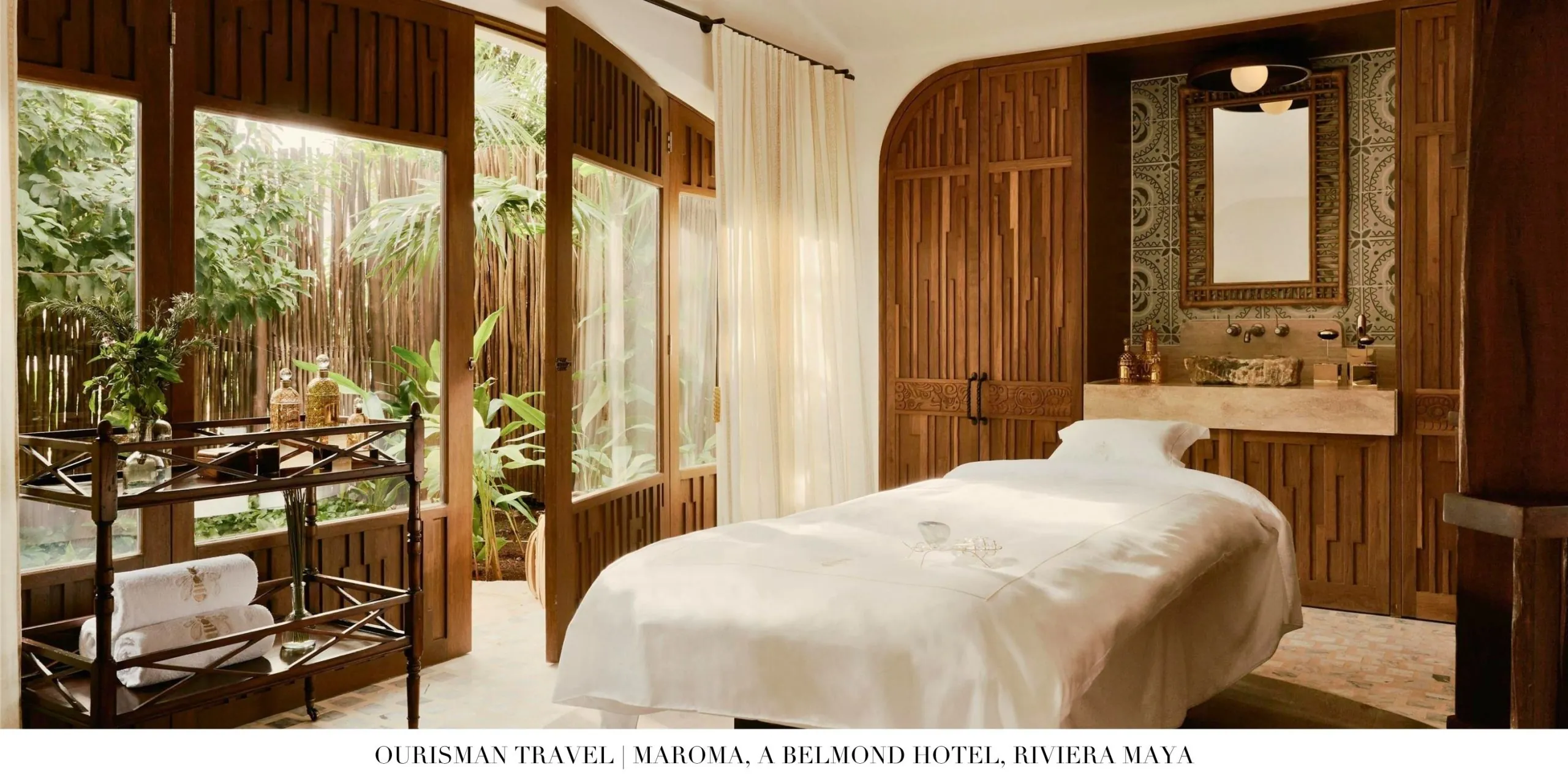 Spa massage treatment at Maroma A Belmond Hotel