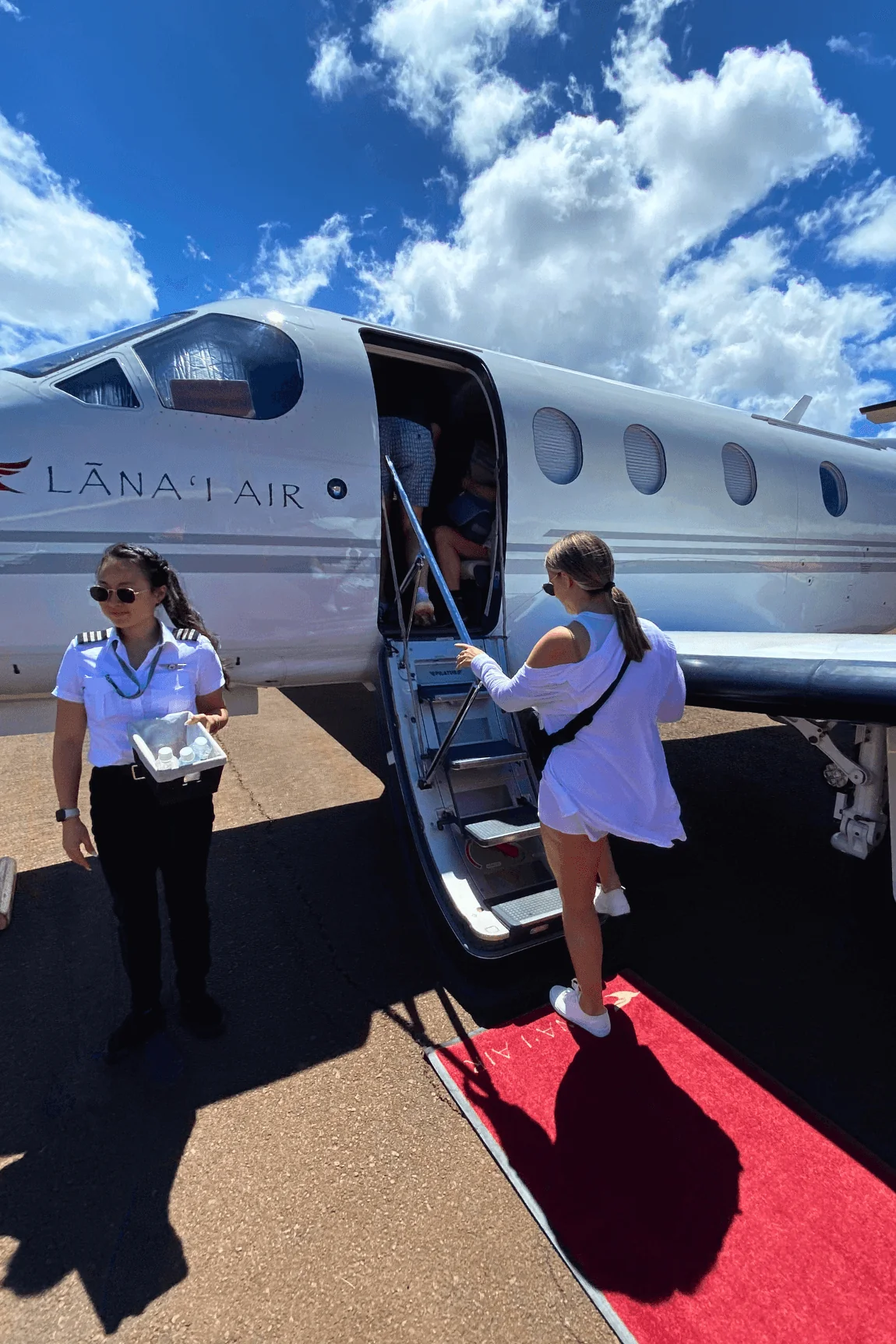 Four Seasons Lanai private air shuttle