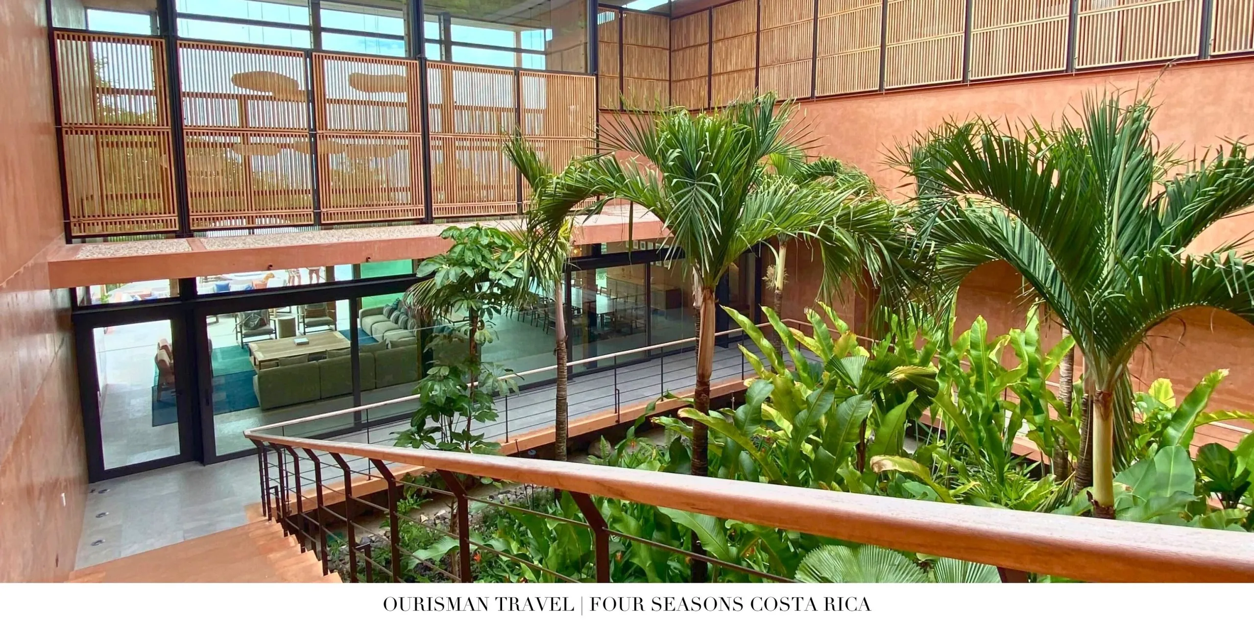 Exterior of Casa Olas villa at Four Seasons Costa Rica with ocean views