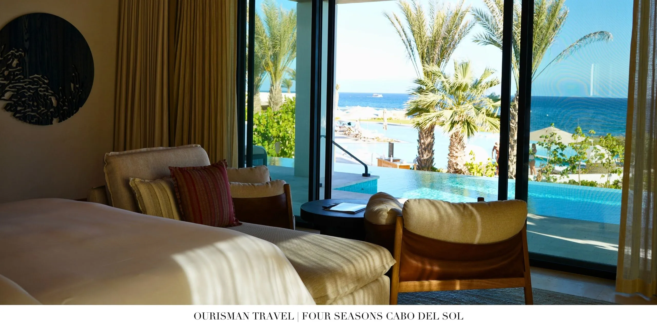 Luxury interior of a private villa at Four Seasons Cabo del Sol