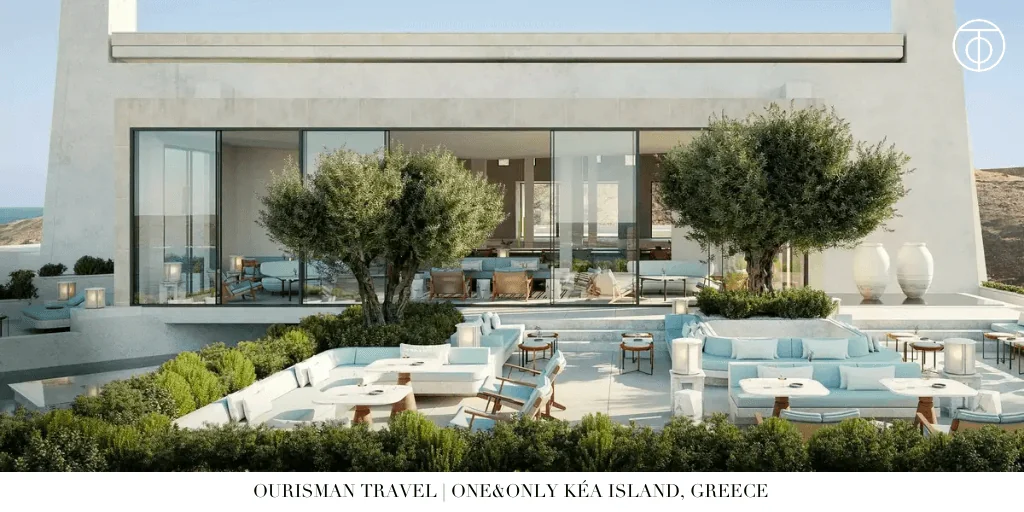 One&Only Kéa Island main pool and lounge Greece