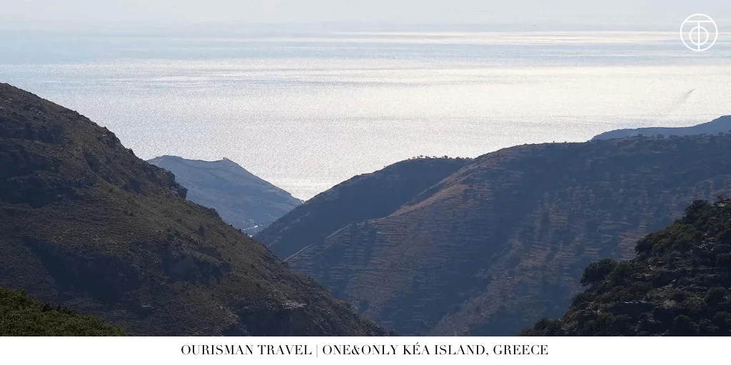 One&Only Kéa Island coastal view Aegean Sea Greece