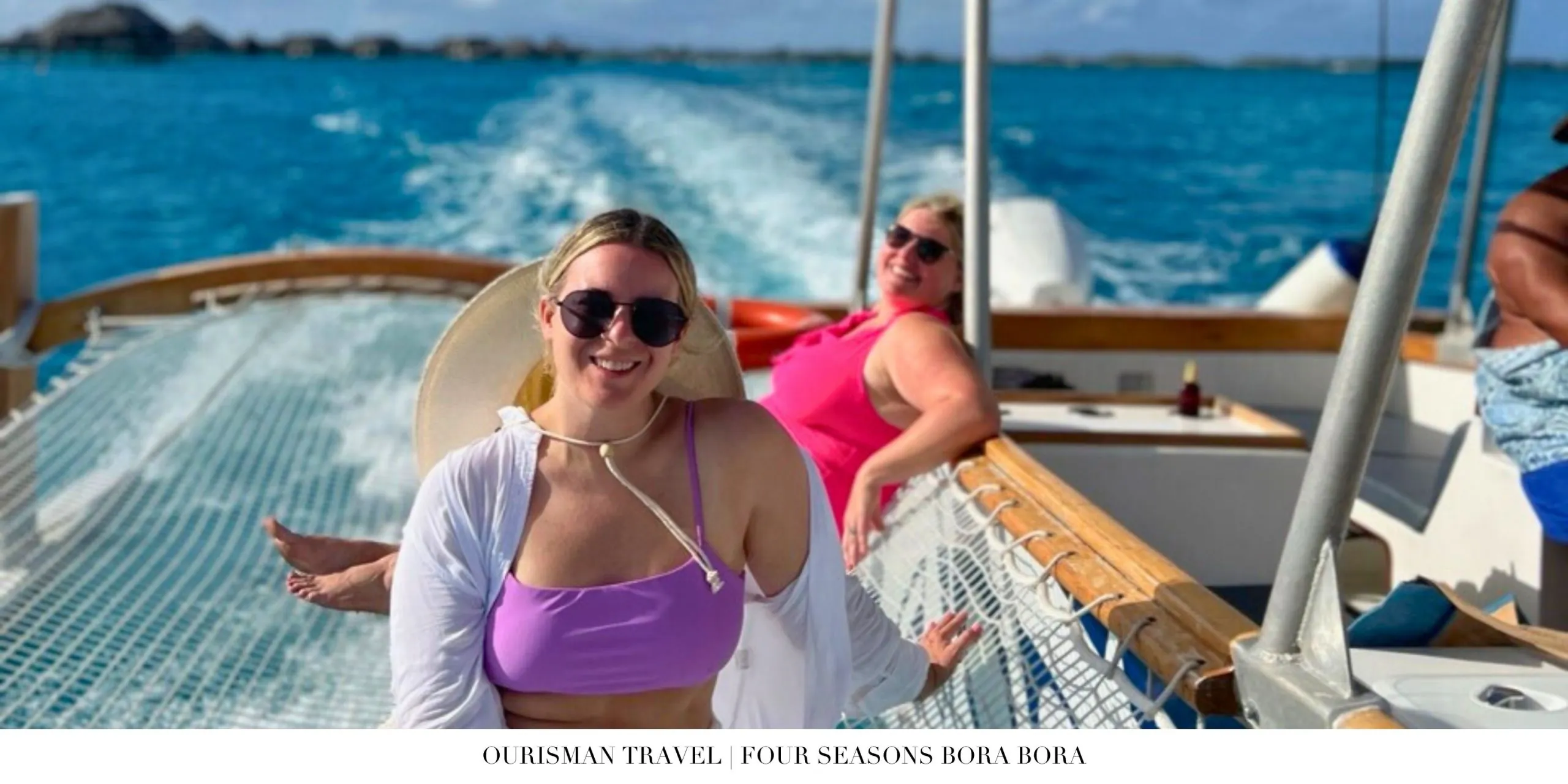 Turquoise lagoon views at Four Seasons Bora Bora