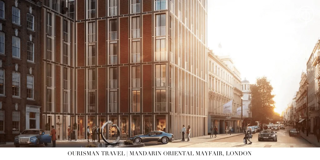 Mandarin Oriental Mayfair London street view exterior